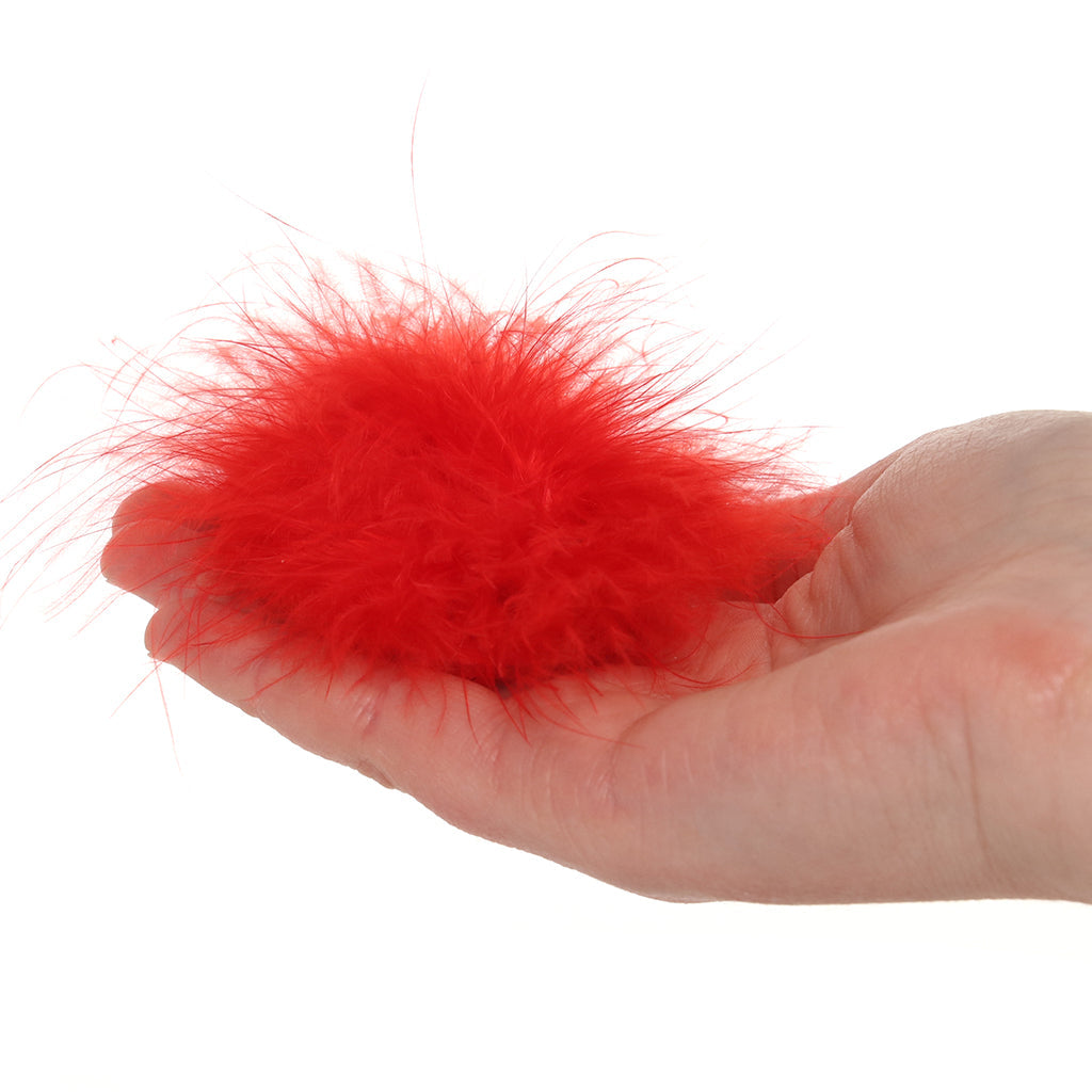 Nipple Couture Red Marabou Covers