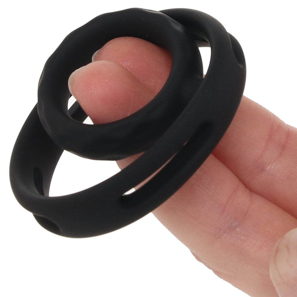 LEVELZ Classic Grooved Ring: Indulge in Enhanced Fullness & Unrivaled Control