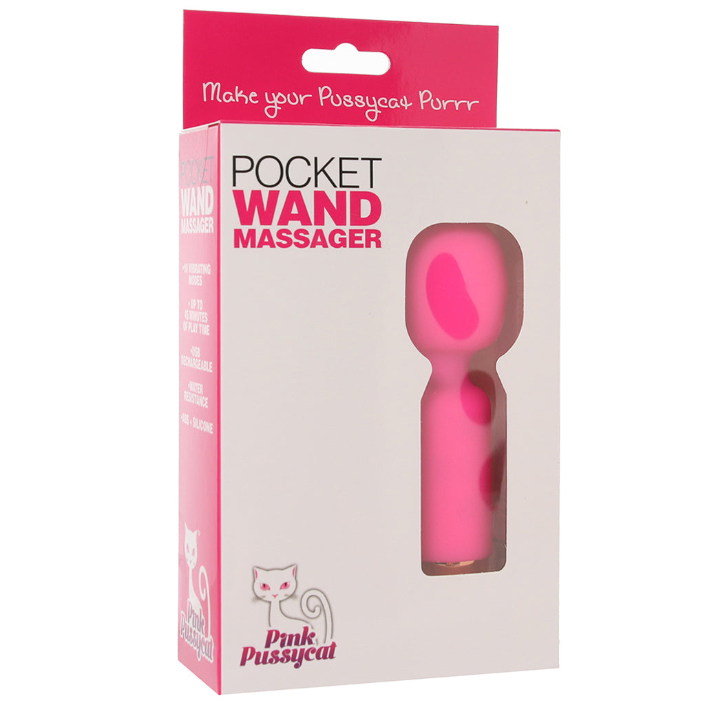Pink Pussycat Pink Pussycat Pocket Wand Vibe - Vibrators - HoneyHugs Canada (View 6)