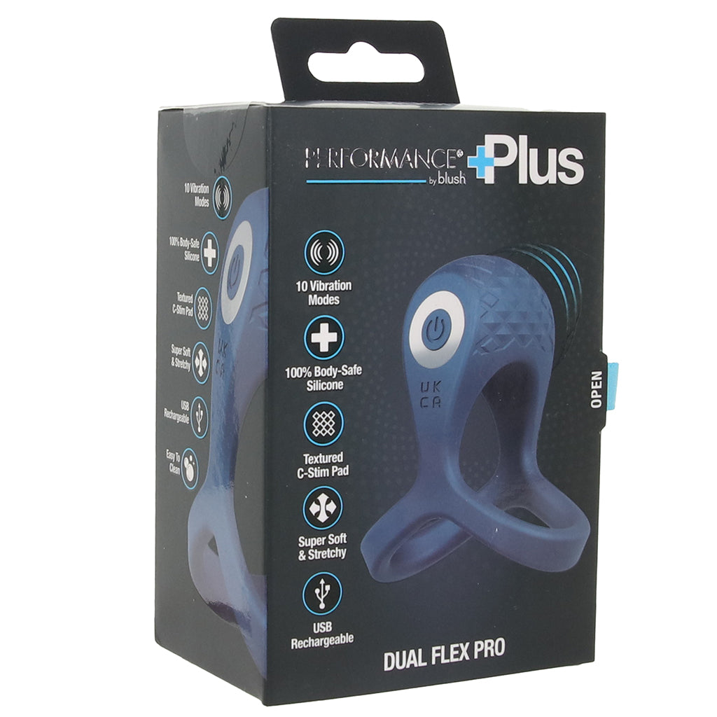 Performance Performance Plus Dual Flex Pro Vibrating Cock Ring - Vibrators - HoneyHugs Canada (View 9)