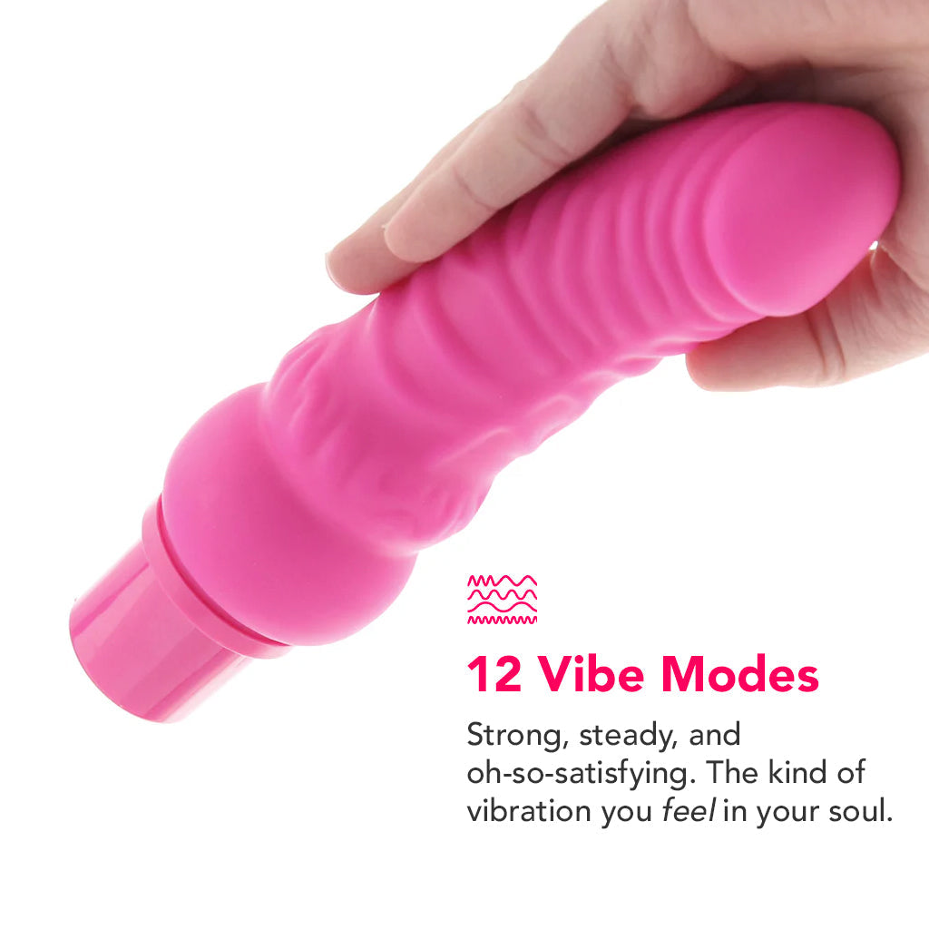 Power Studs Power Stud Rechargeable Curvy Vibe in Pink - Vibrators - HoneyHugs Canada (View 4)