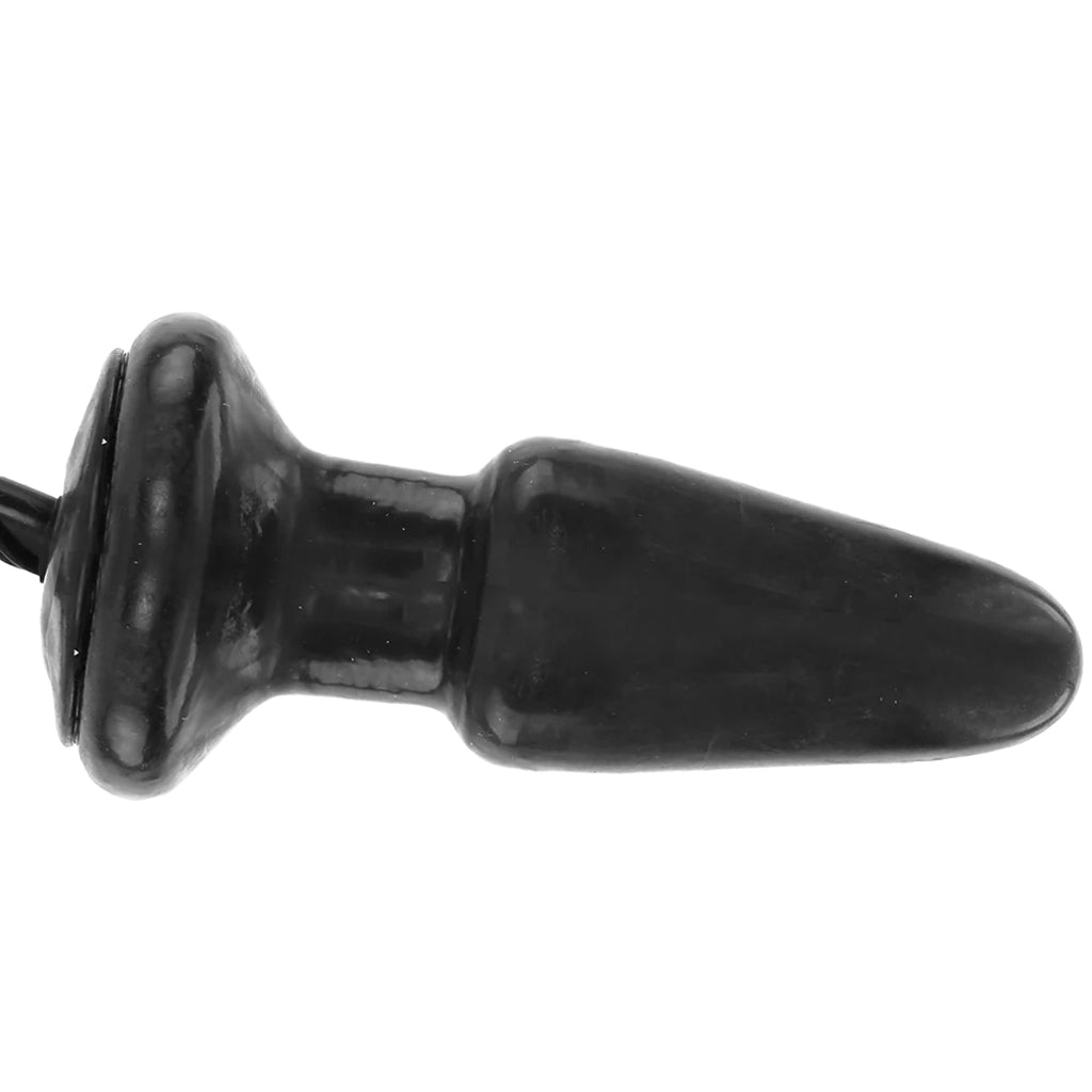 Doc Johnson Deluxe Wonder Inflatable Butt Plug in Black - Vibrators - HoneyHugs Canada (View 3)