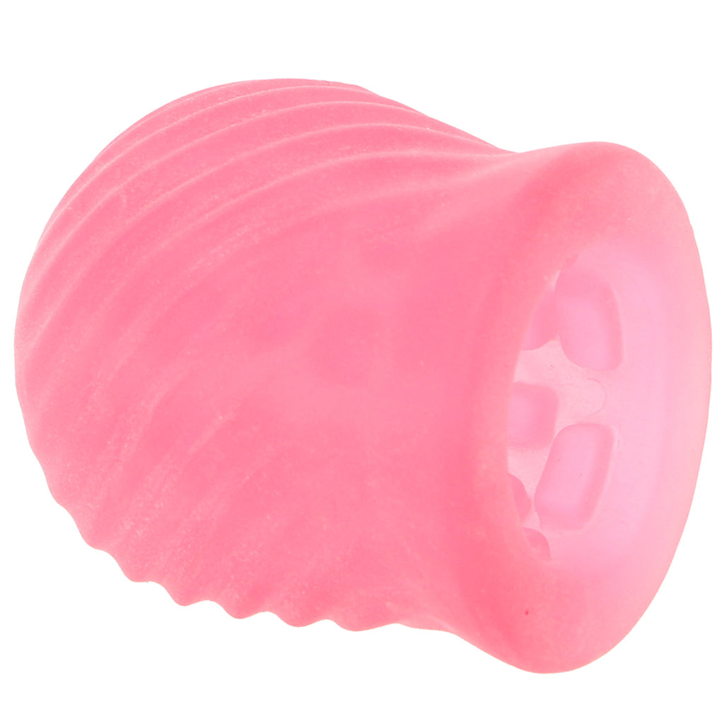 CalExotics Pop Sock! Tickler Mini Stroker in Pink - Male Masturbators - HoneyHugs Canada