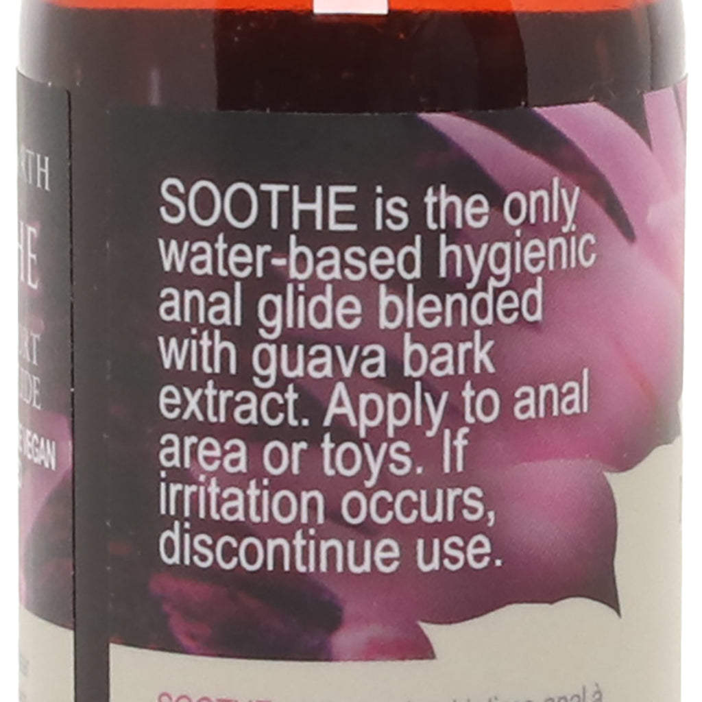 Intimate Earth Soothe Antibacterial Anal Glide - Guava Bark Water-Based Lube