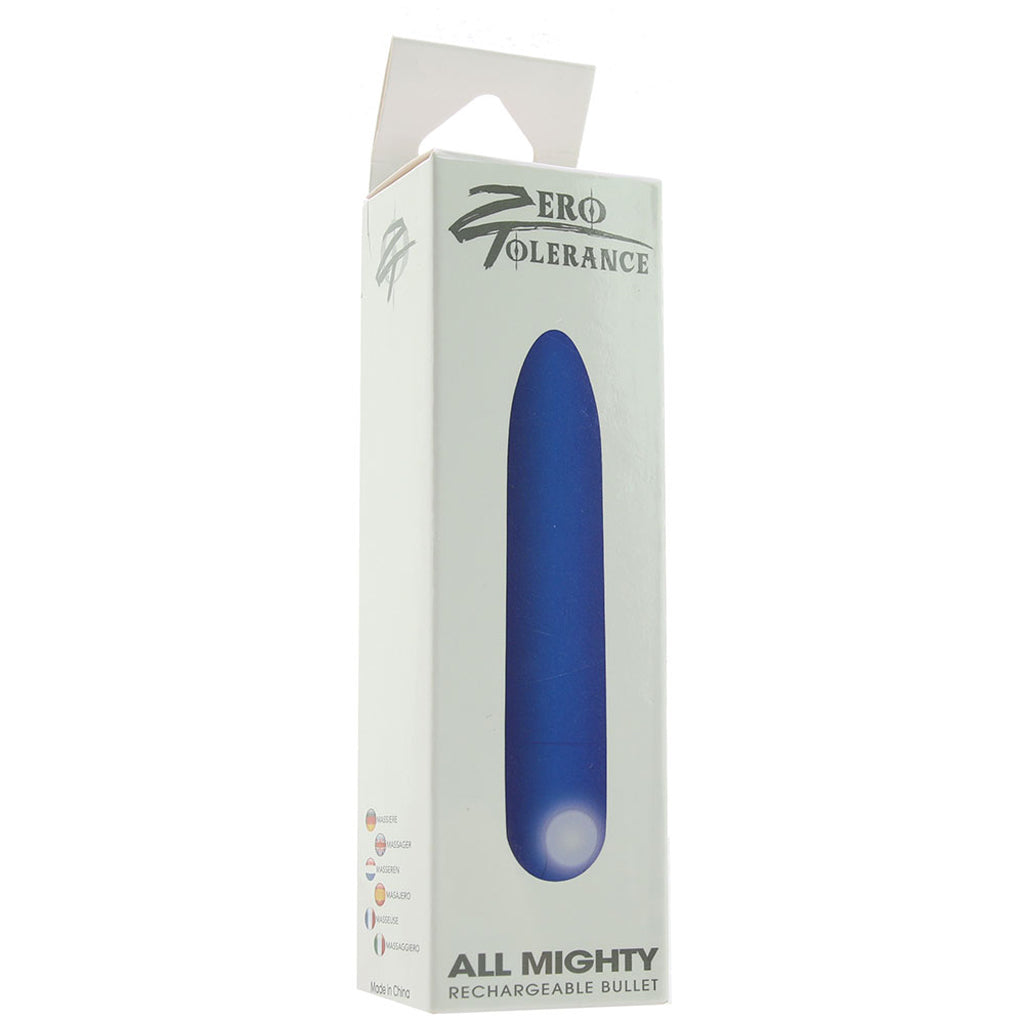 Zero Tolerance Zero Tolerance All Mighty Bullet Vibe in Cobalt Blue - Vibrators - HoneyHugs Canada (View 6)