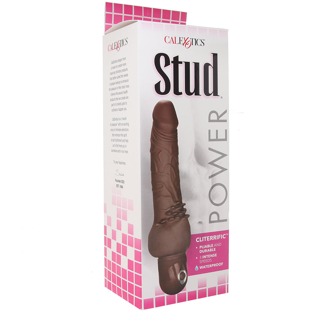 CalExotics Waterproof Power Stud Cliterrific Vibe in Brown - Vibrators - HoneyHugs Canada (View 9)