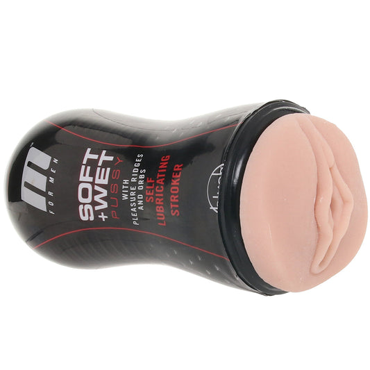 M for Men M For Men Soft + Wet Pussy in Pleasure Ridges & Orbs - Male Masturbators - HoneyHugs Canada