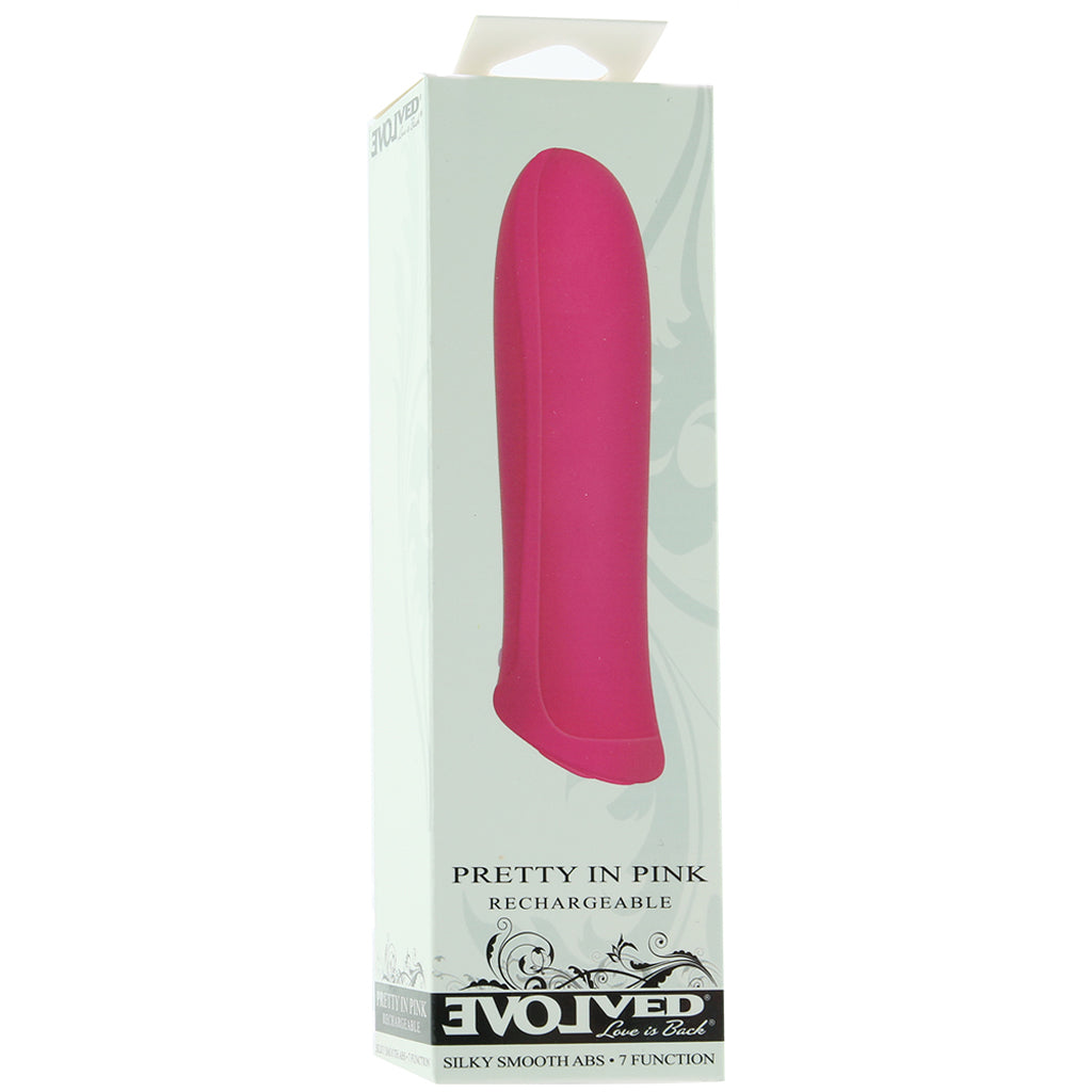 Evolved Novelties Pretty in Pink Rechargeable Bullet Vibe - Vibrators - HoneyHugs Canada (View 6)