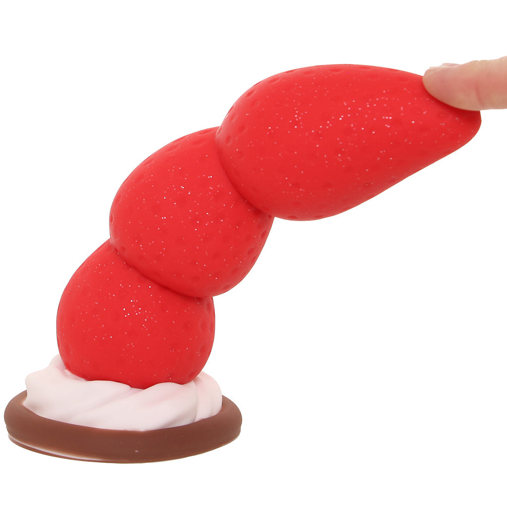 Simply Sweet Strawberry Sweet Cream Dildo