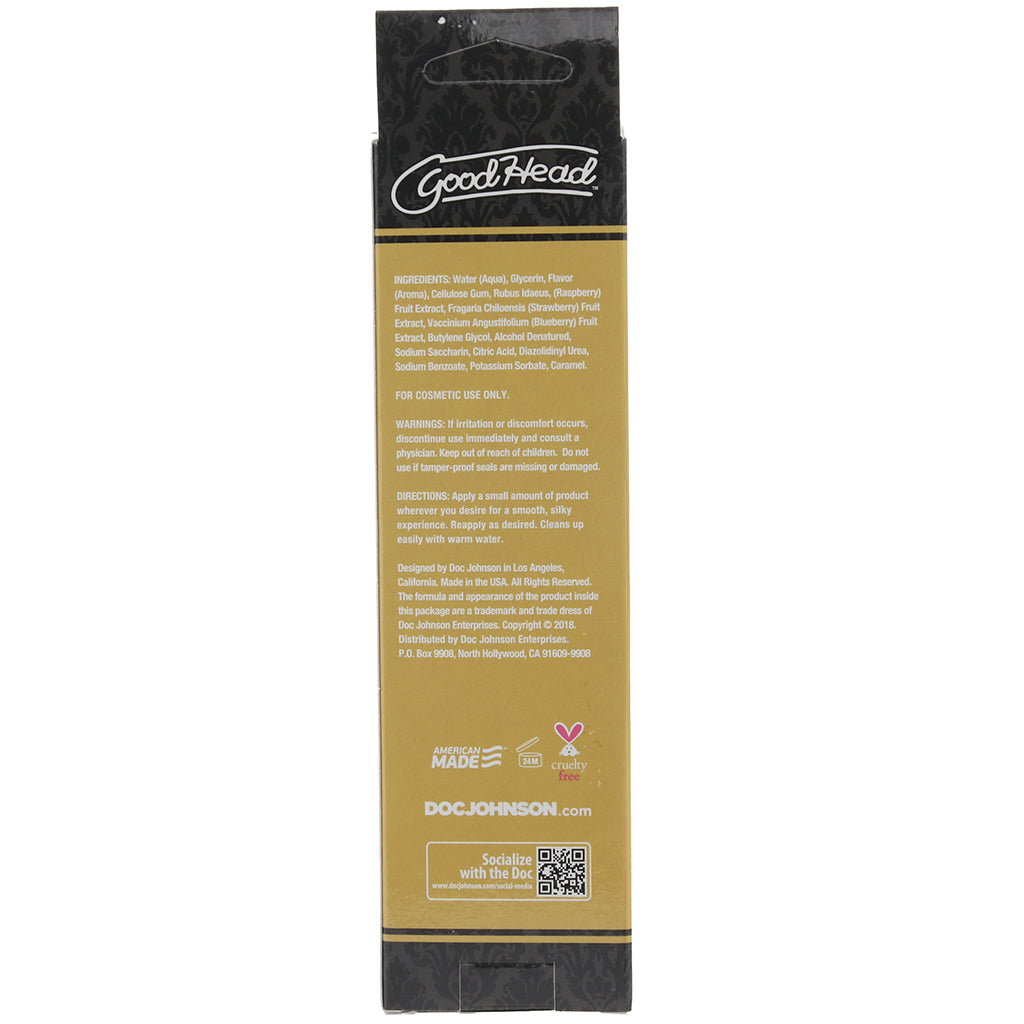 GoodHead Oral Delight Gel 4oz/113g in French Vanilla
