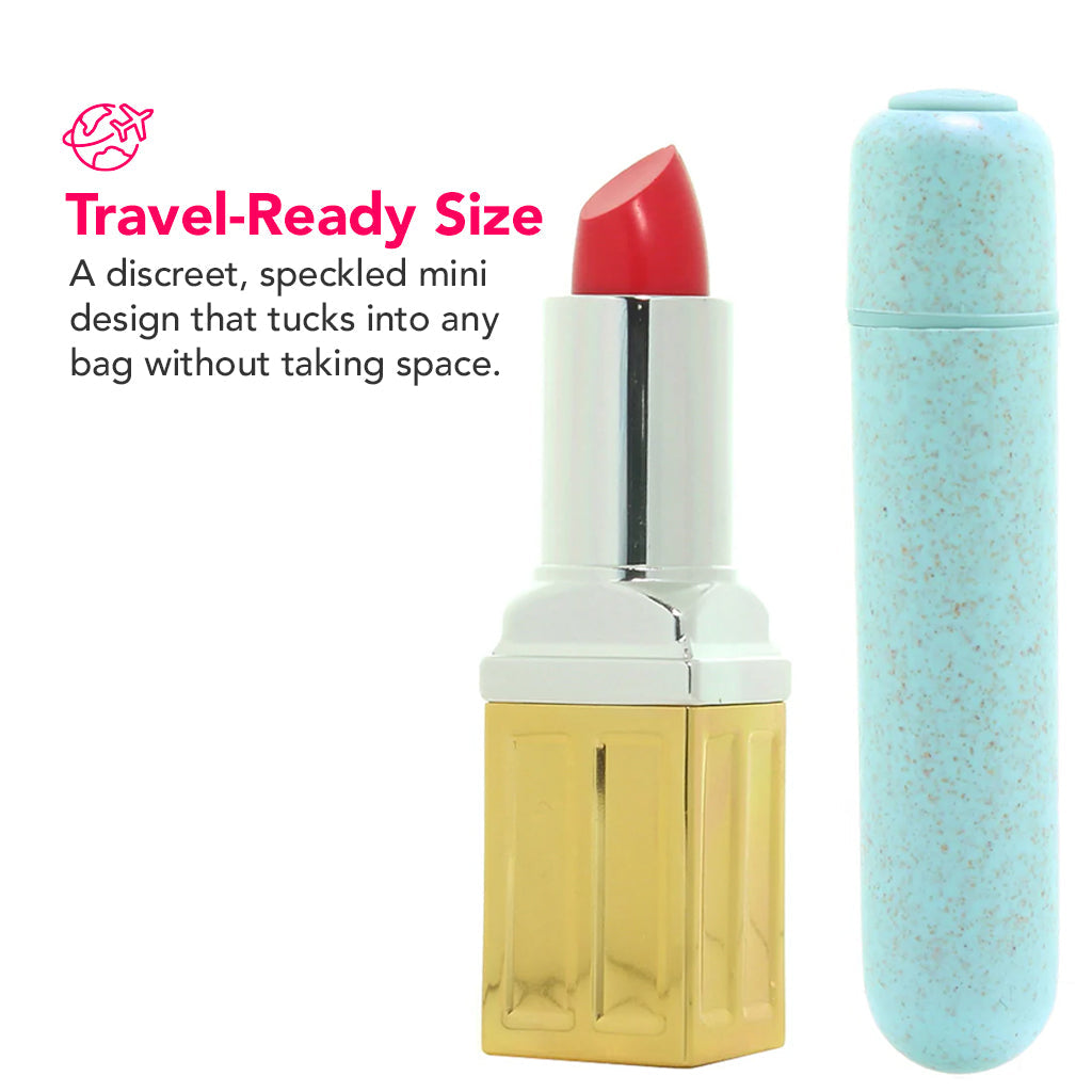 Gaia BioFeel Biodegradable Bullet Vibe in Aqua