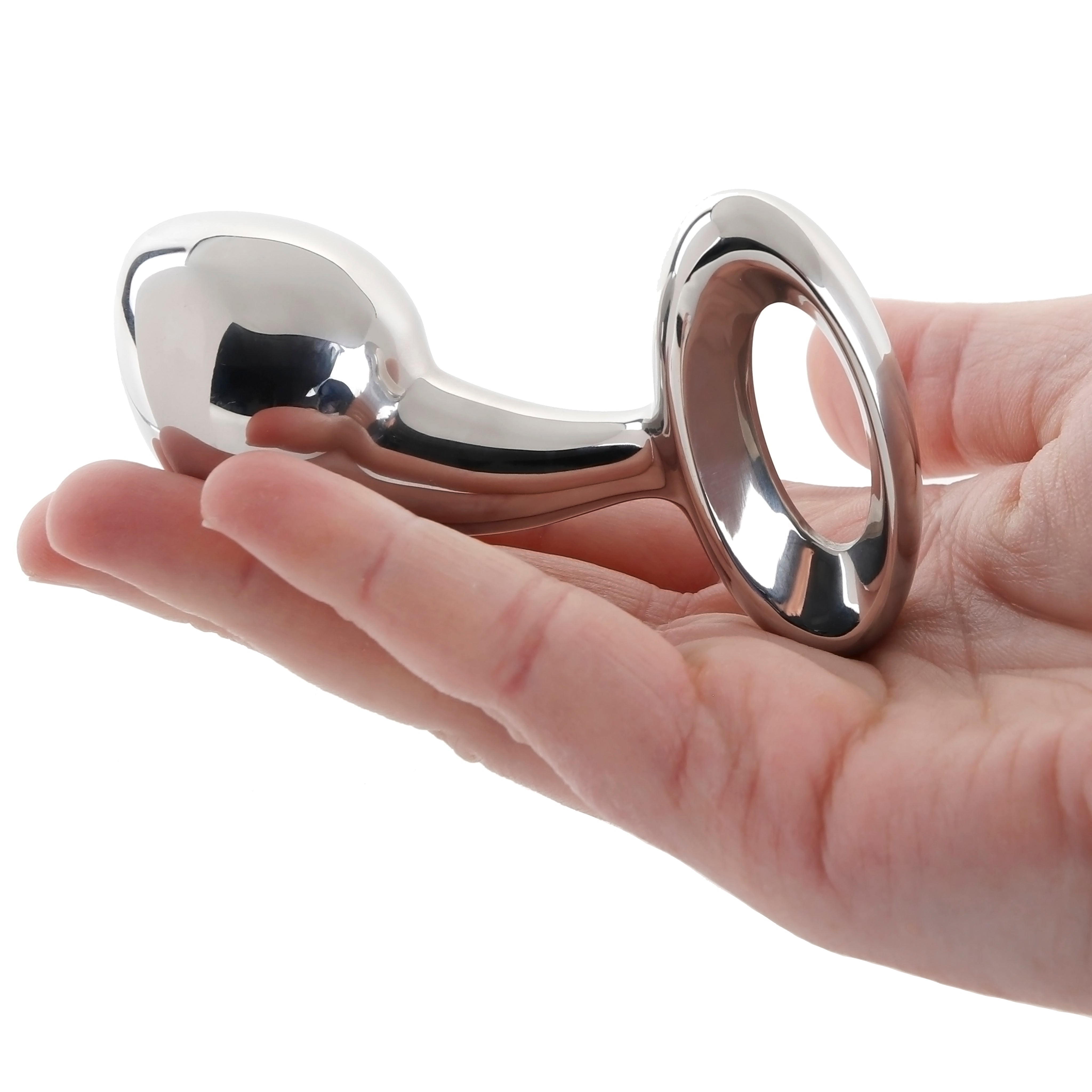 Stainless Steel Anal Plug in Medium