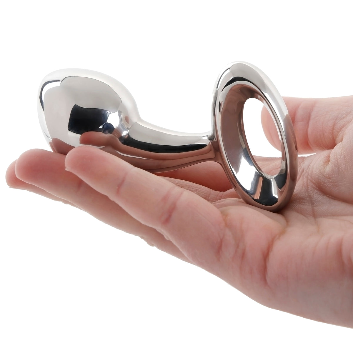 Stainless Steel Anal Plug in Medium