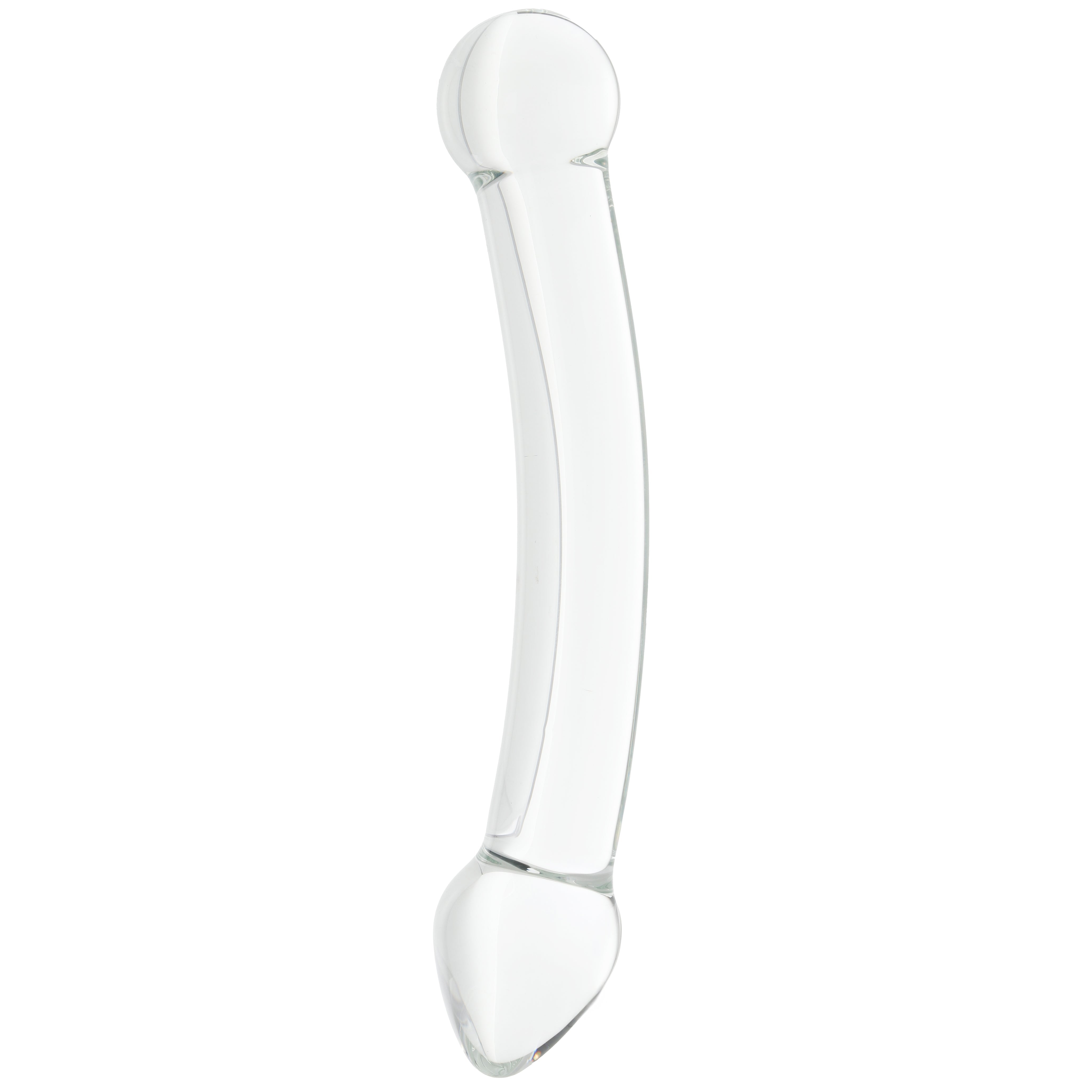 Clarity Celestial Purity Double-Ended Glass Dildo