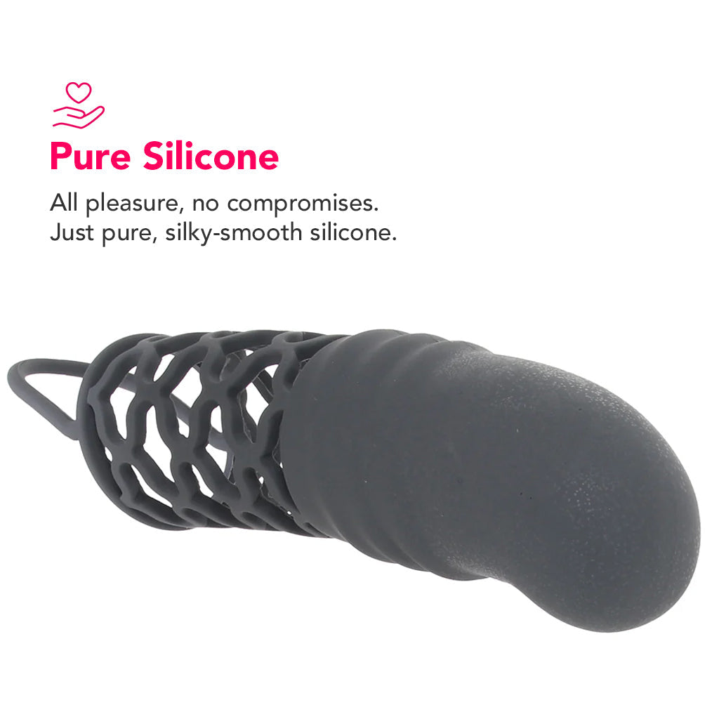CalExotics Black Silicone 2-Inch Extension: Elevate Your Pleasure & Performance