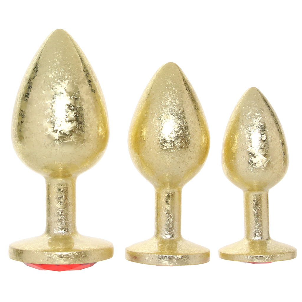 Ouch! Milan Collection Metal Anal Plug Set