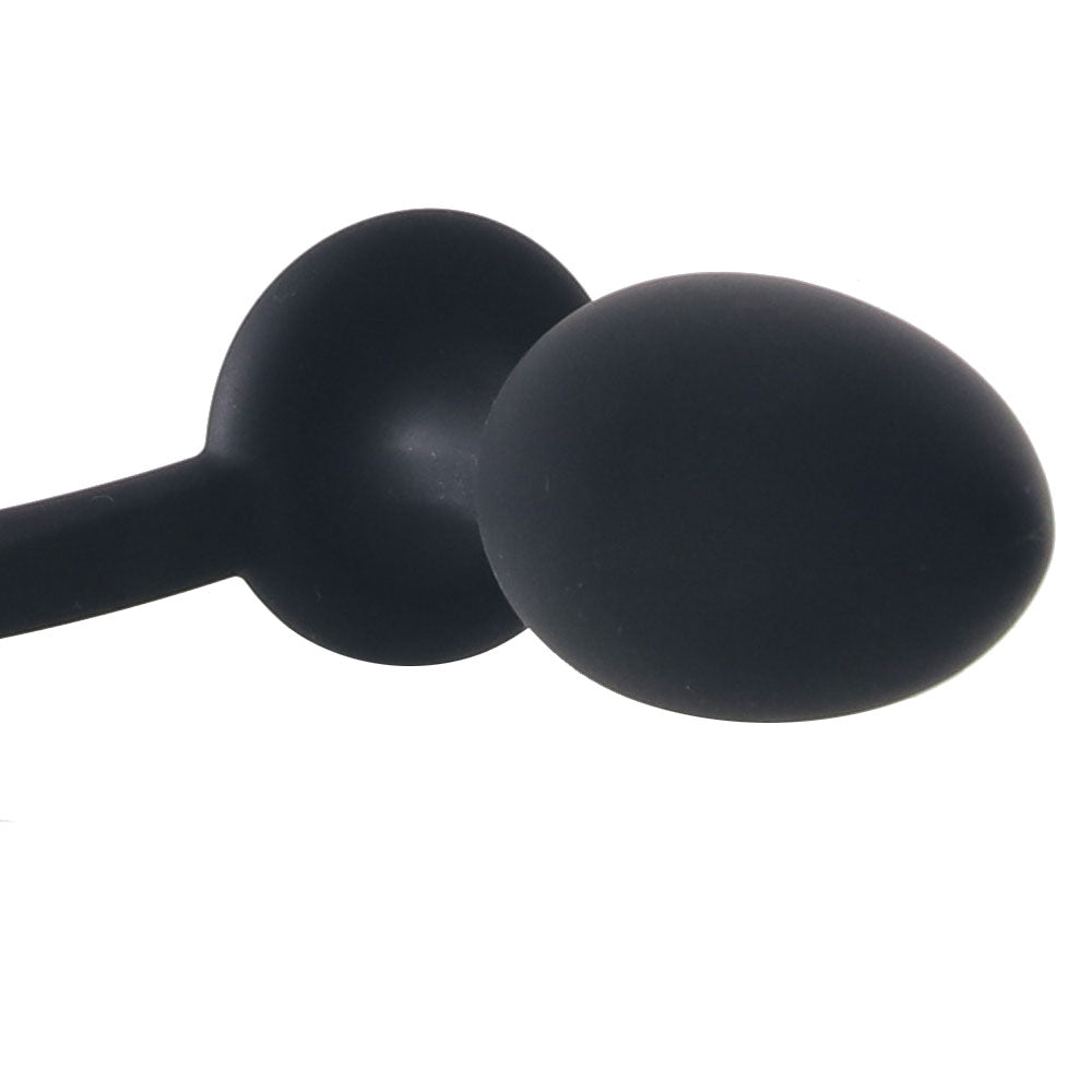 Ouch! Luminescent Pleasure: Glow-in-the-Dark Dual-Action Butt Plug with Cock Ring