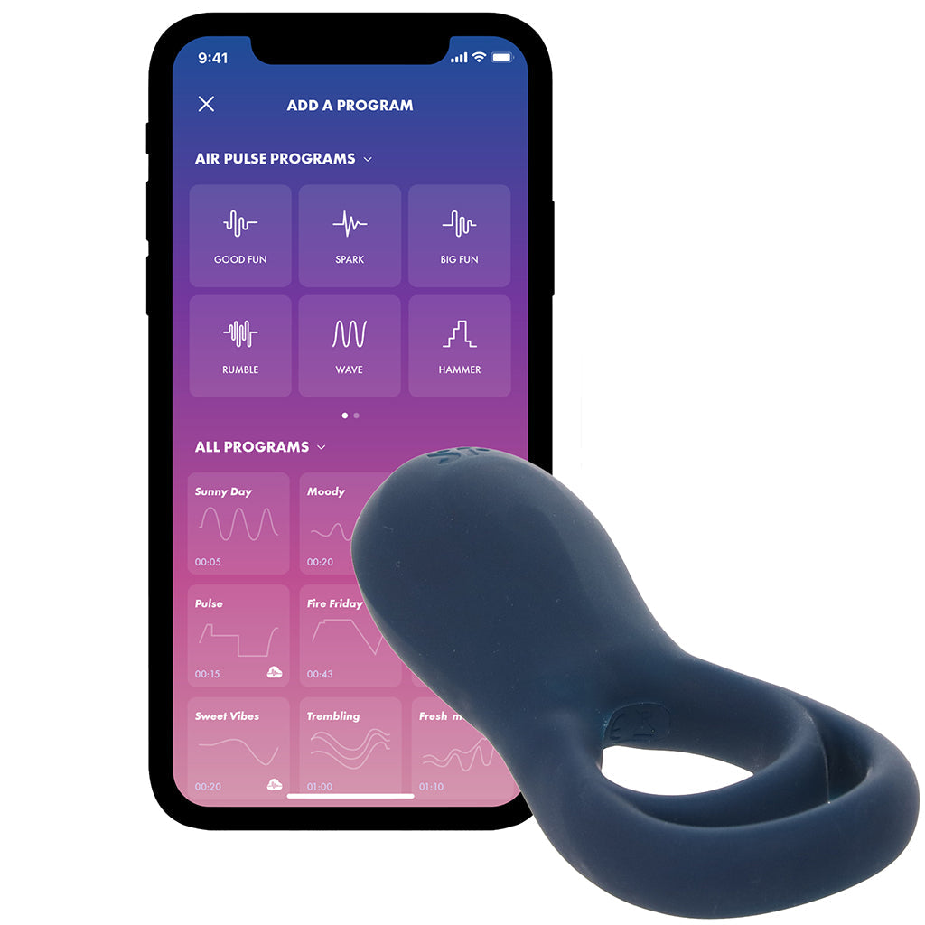 Satisfyer Satisfyer Epic Duo Vibrating Cock Ring - Vibrators - HoneyHugs Canada (View 6)