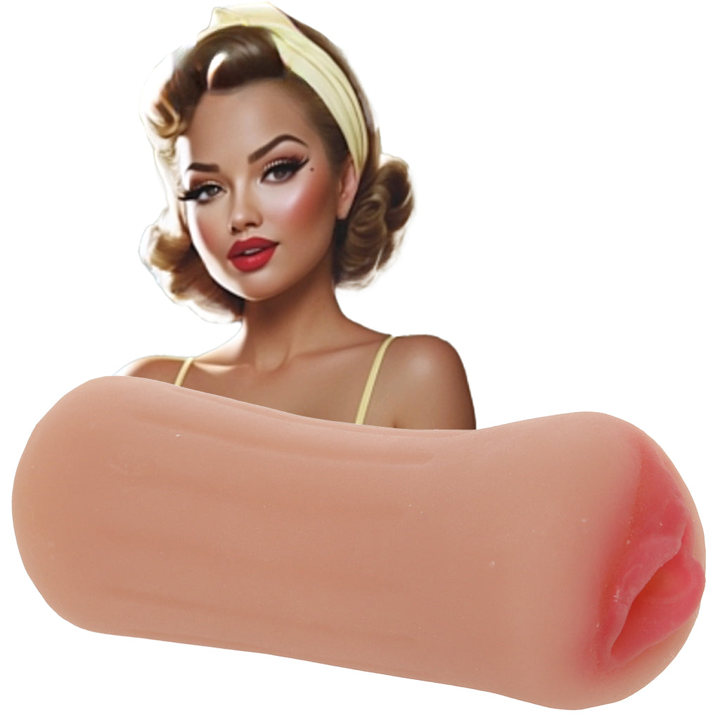 Shots Toys Xkin Pinup Girls Bettie Blowkiss Pussy Stroker - Male Masturbators - HoneyHugs Canada