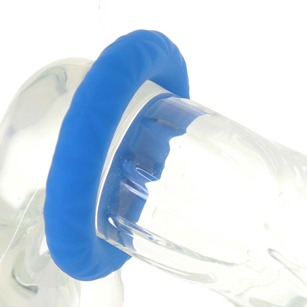 Link Up Ultra-Soft Max Cock Ring in Blue