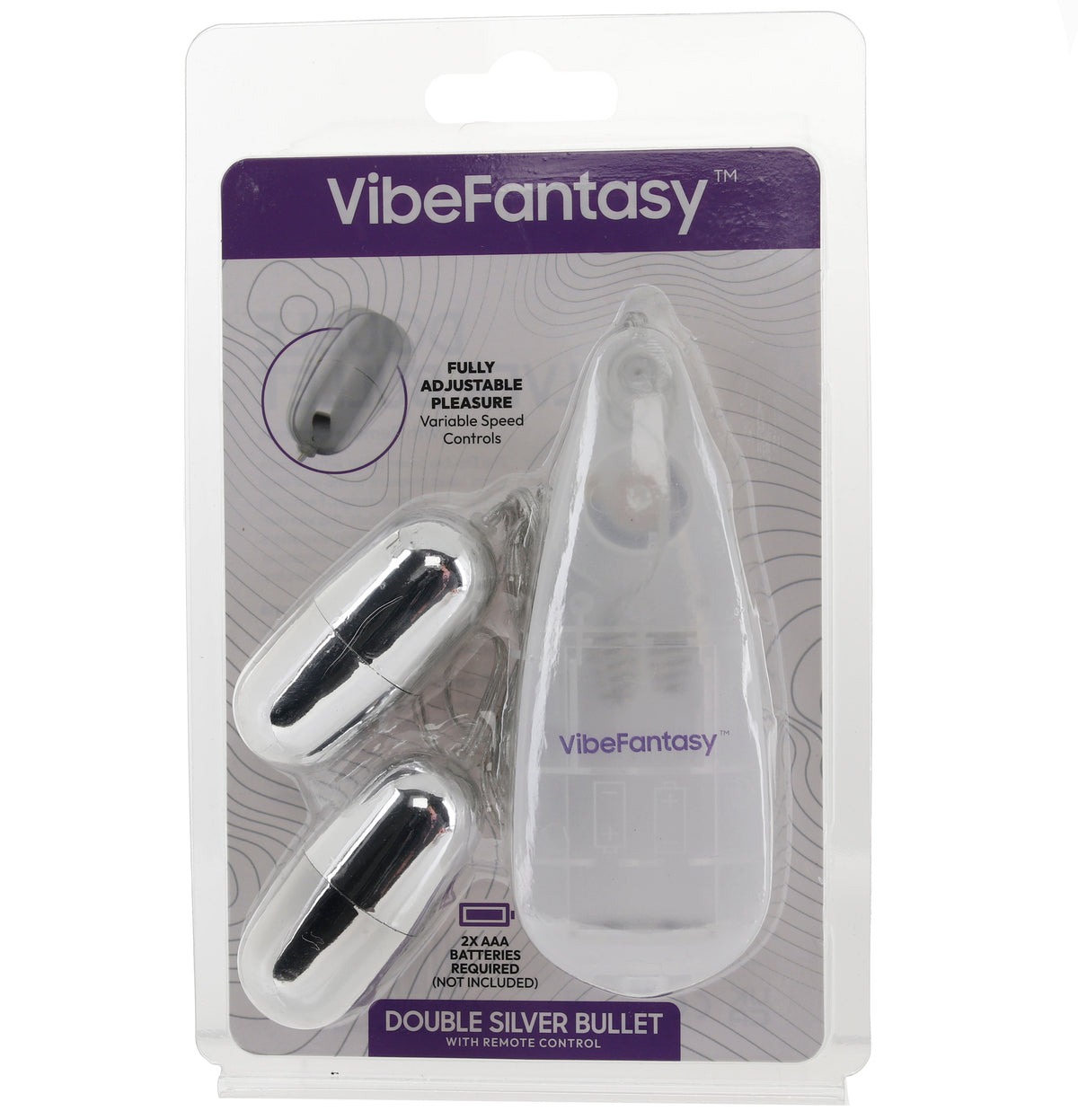VibeFantasy Double Silver Bullet Vibe