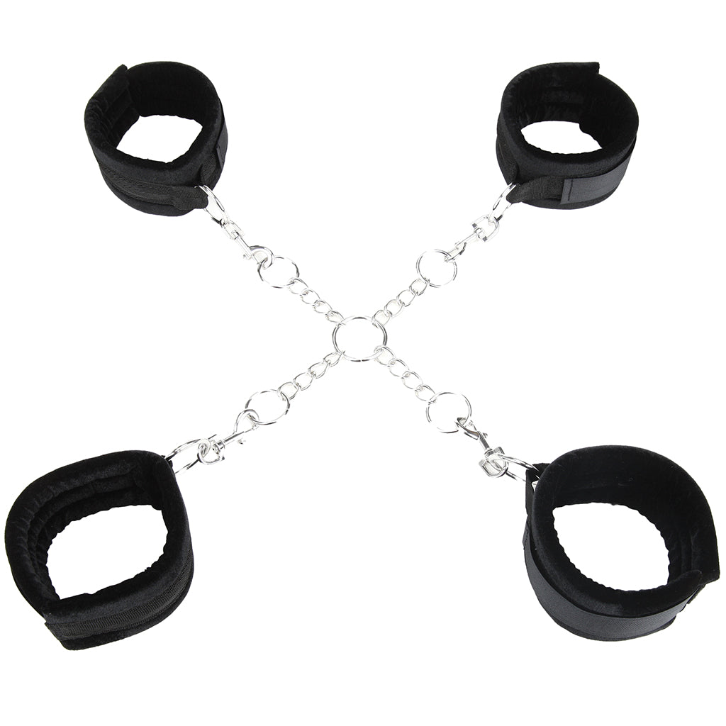Lux Fetish Deluxe Chain Hogtie: Premium Versatile Restraint System