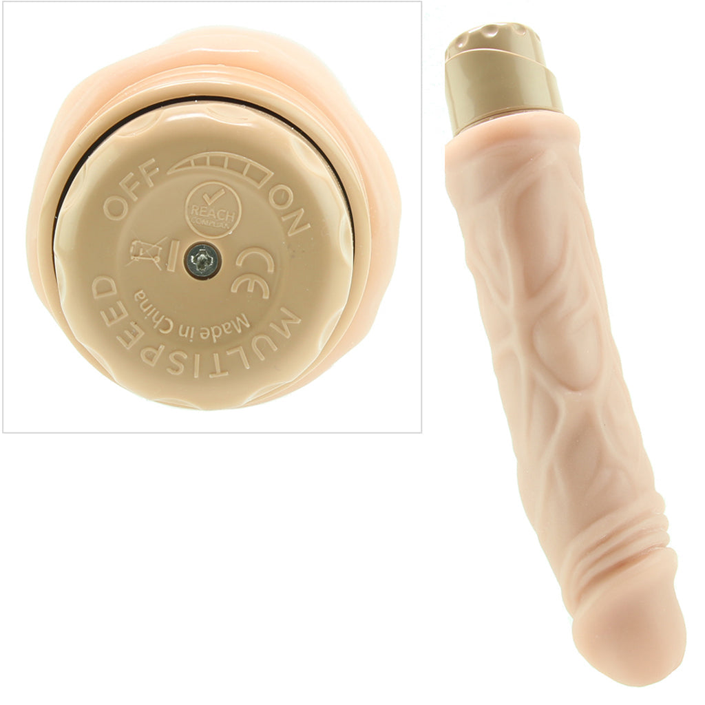 Dr. Skin Dr. Skin 8.5 Inch Vibe 10 in Beige - Vibrators - HoneyHugs Canada (View 5)