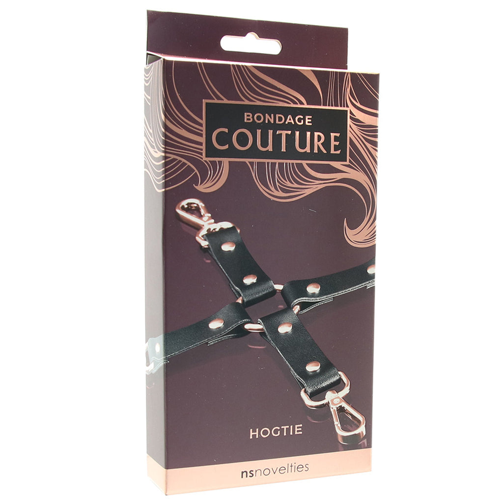 Bondage Couture Rose Gold Hogtie: Exquisite Control & Elegant Restraint