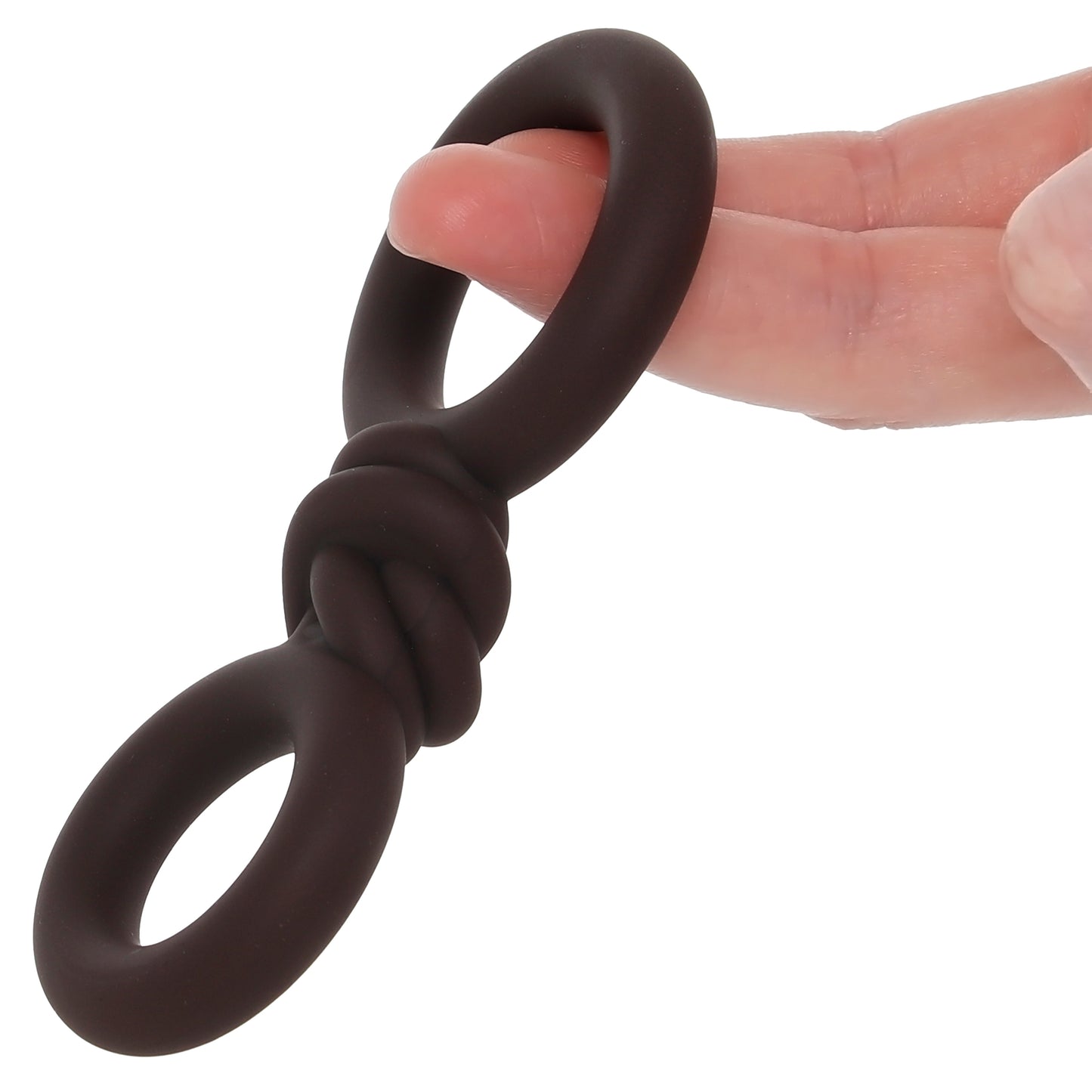 Cooper Liquid Silicone Dual Super Stretch C-Ring in Dark