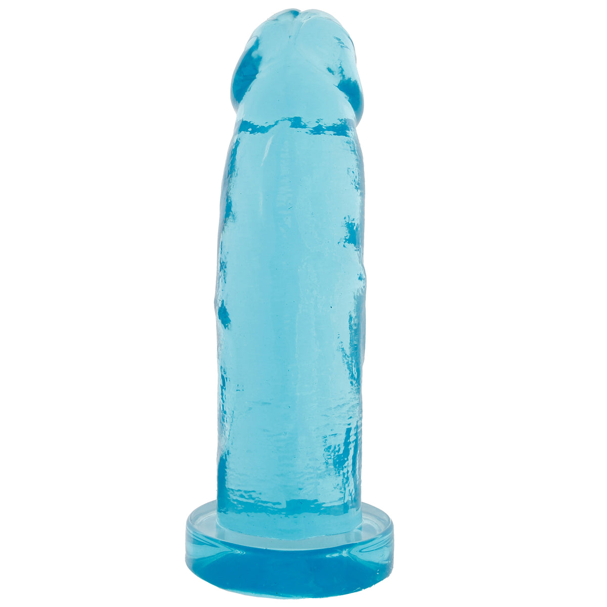 Crystal Jellies 7 Inch Realistic Dildo in Teal