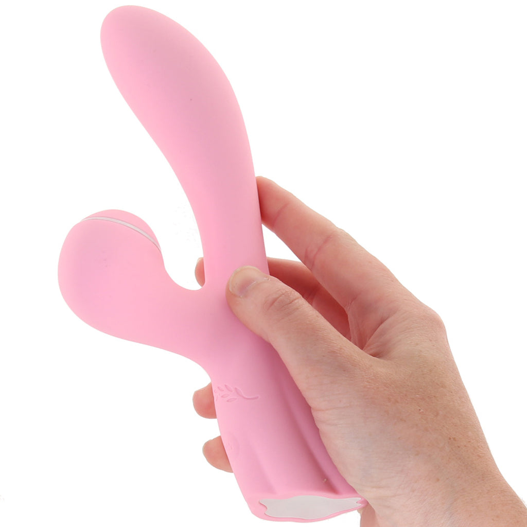 Luxe Collection Luxe Aura Suction Vibe in Pink - Vibrators - HoneyHugs Canada (View 4)