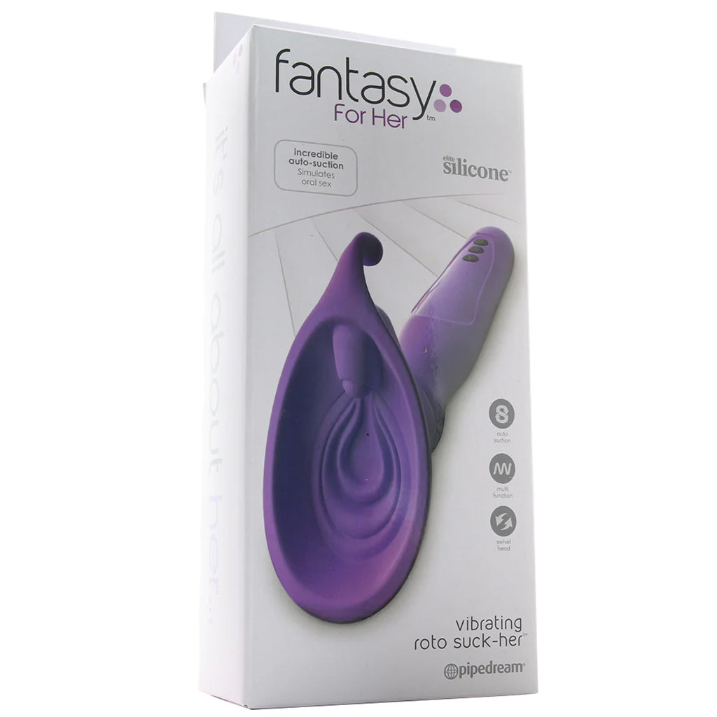 Fantasy For Her Vibrating Roto Suck-Her