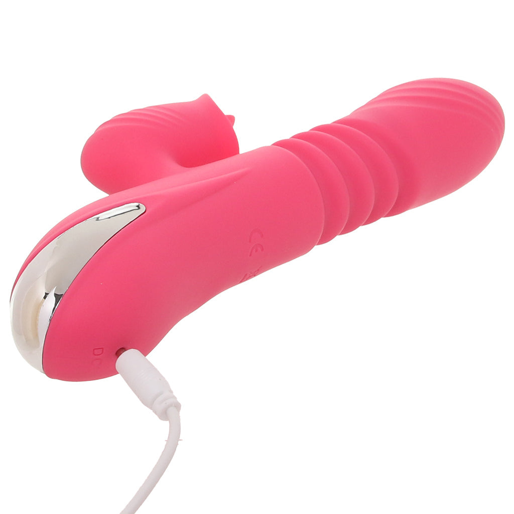 Intruder Heat-Up Thruster & Licking Rabbit Vibe