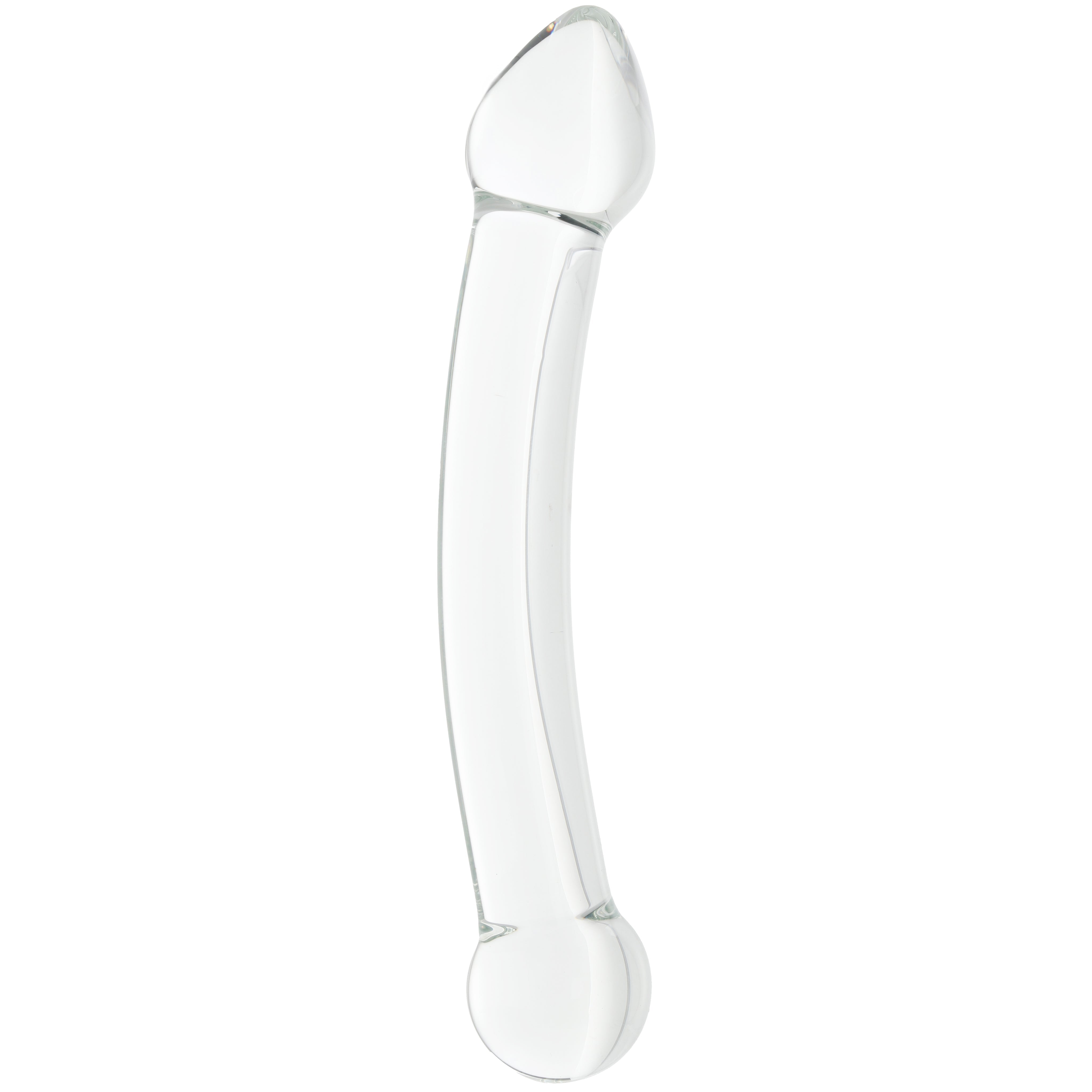 Clarity Celestial Purity Double-Ended Glass Dildo