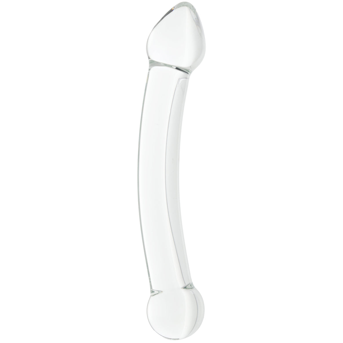Clarity Celestial Purity Double-Ended Glass Dildo