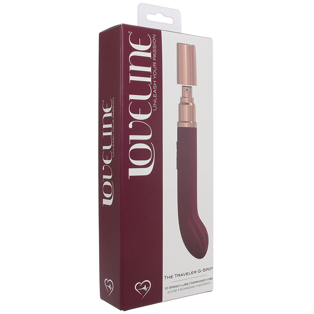 Shots Toys Loveline The Traveler G-Spot Vibe in Burgundy - Vibrators - HoneyHugs Canada (View 6)