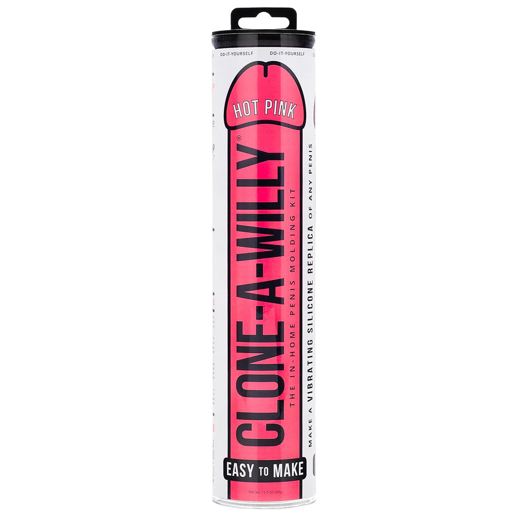 Clone-A-Willy Vibrator Kit in Hot Pink