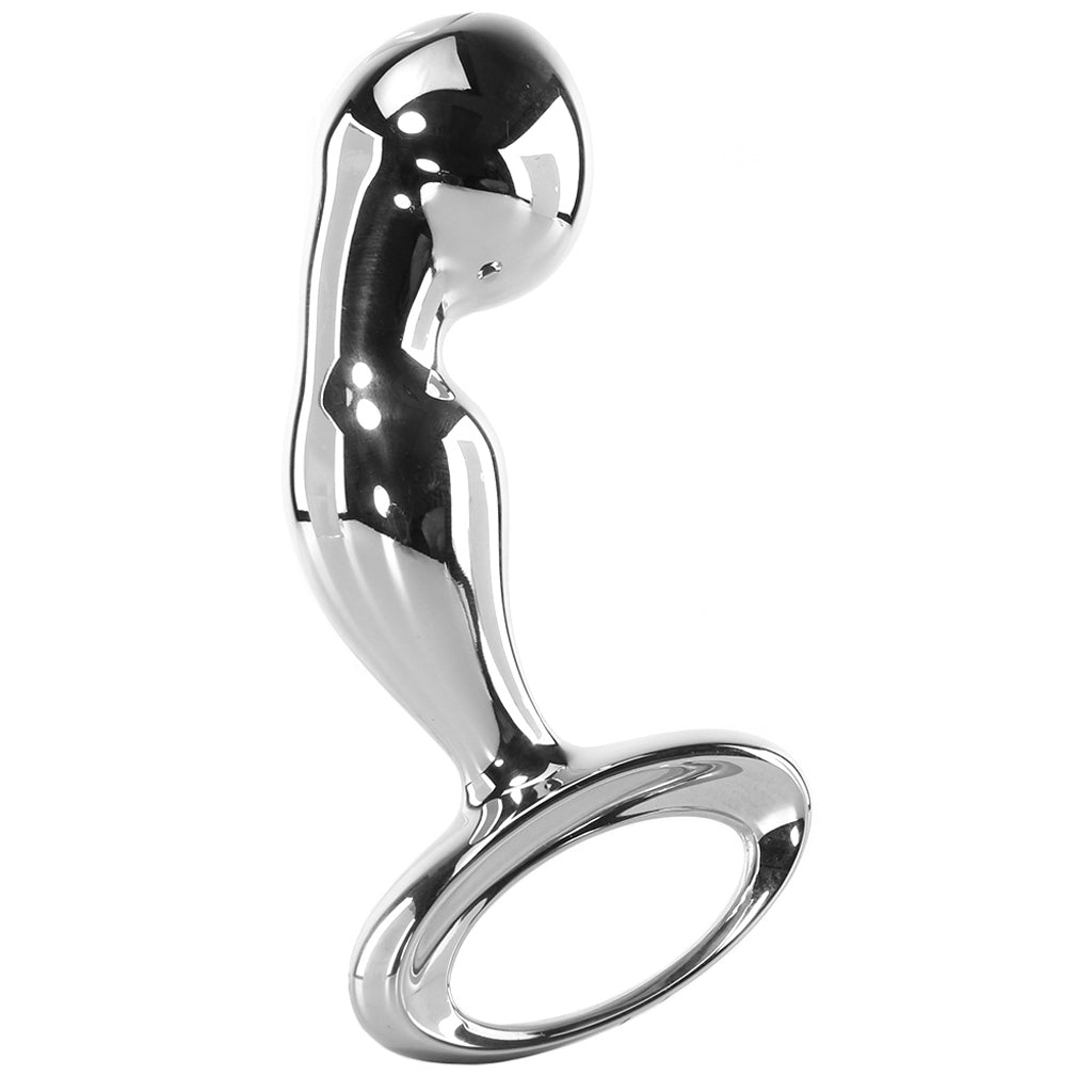 nJoy Pfun Plug: Elite Stainless Steel Prostate Massager for Exquisite Pleasure