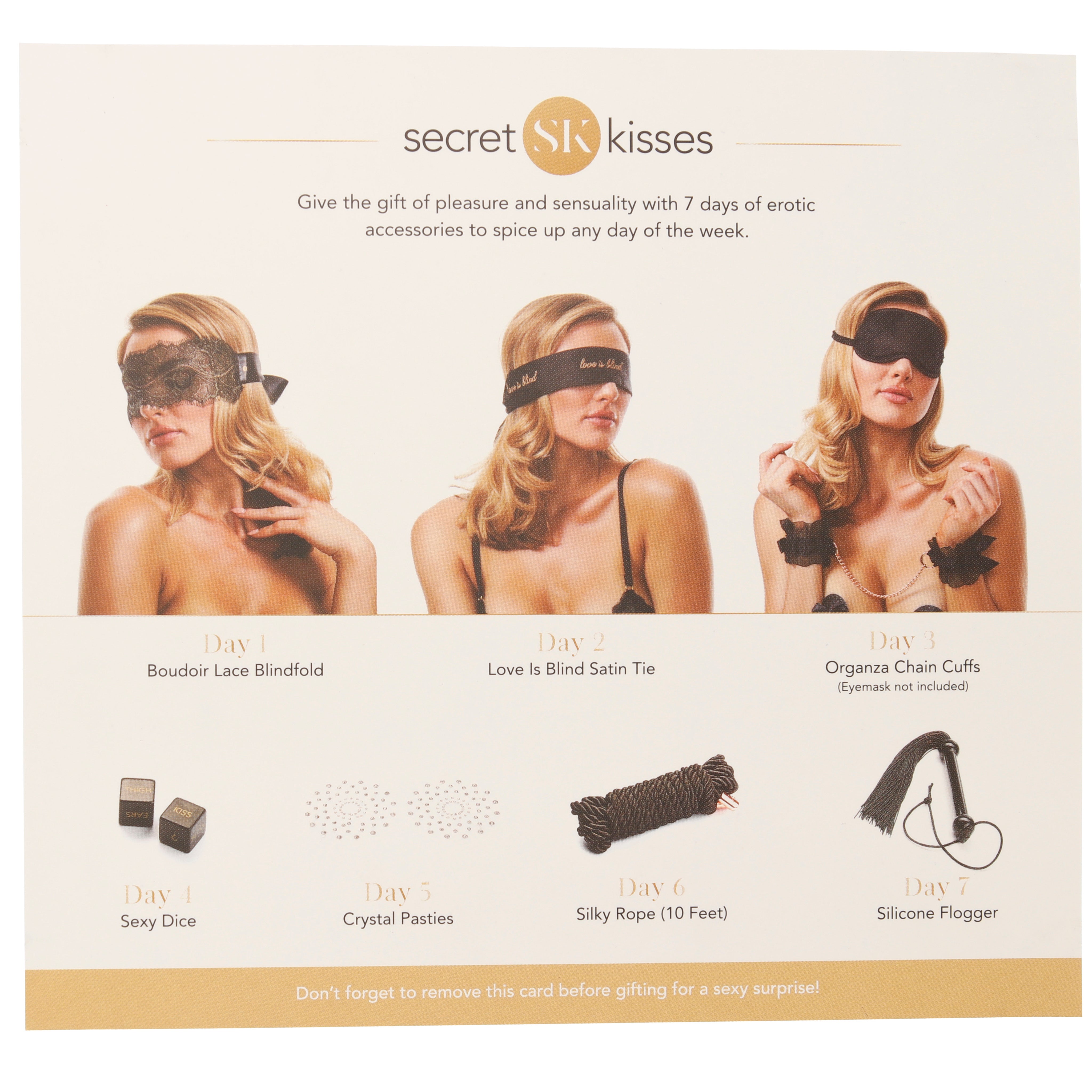 Secret Kisses 7 Day Erotic Adventure Kit