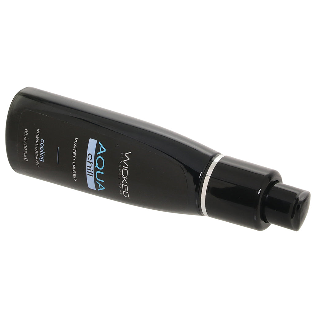 Wicked Sensual Care Aqua Chill: Cooling Water-Based Lube for Electrifying Tingles & Enduring Pleasure