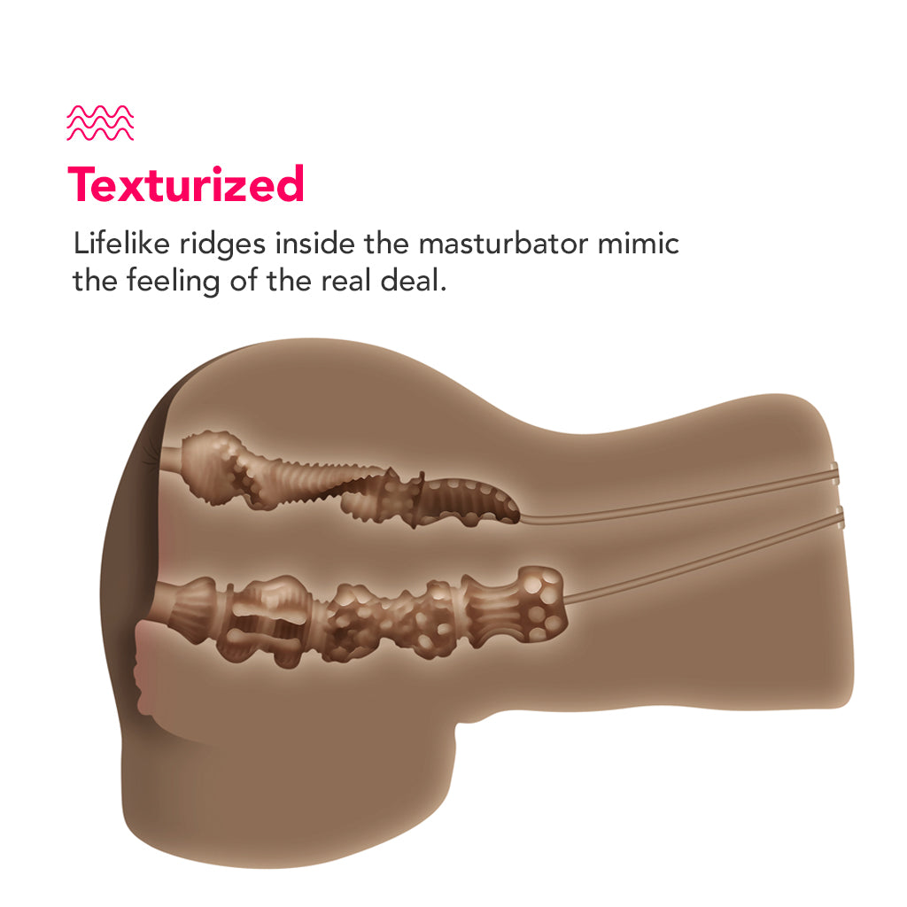 Zero Tolerance Rear Beauty Sucking & Vibrating Masturbator in Dark - Male Masturbators - HoneyHugs Canada (View 3)