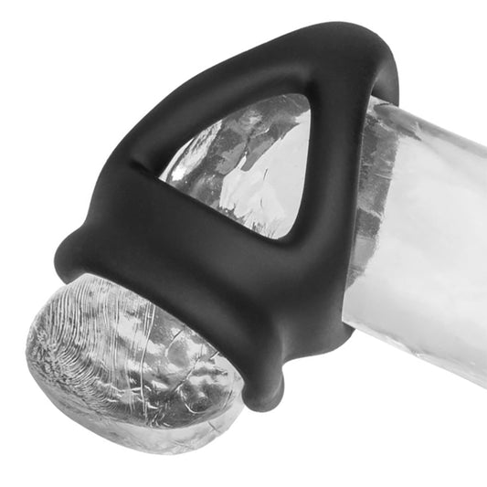 CalExotics Alpha Dual Liquid Silicone Cage & Ring: Elevate Pleasure & Prolong Stamina
