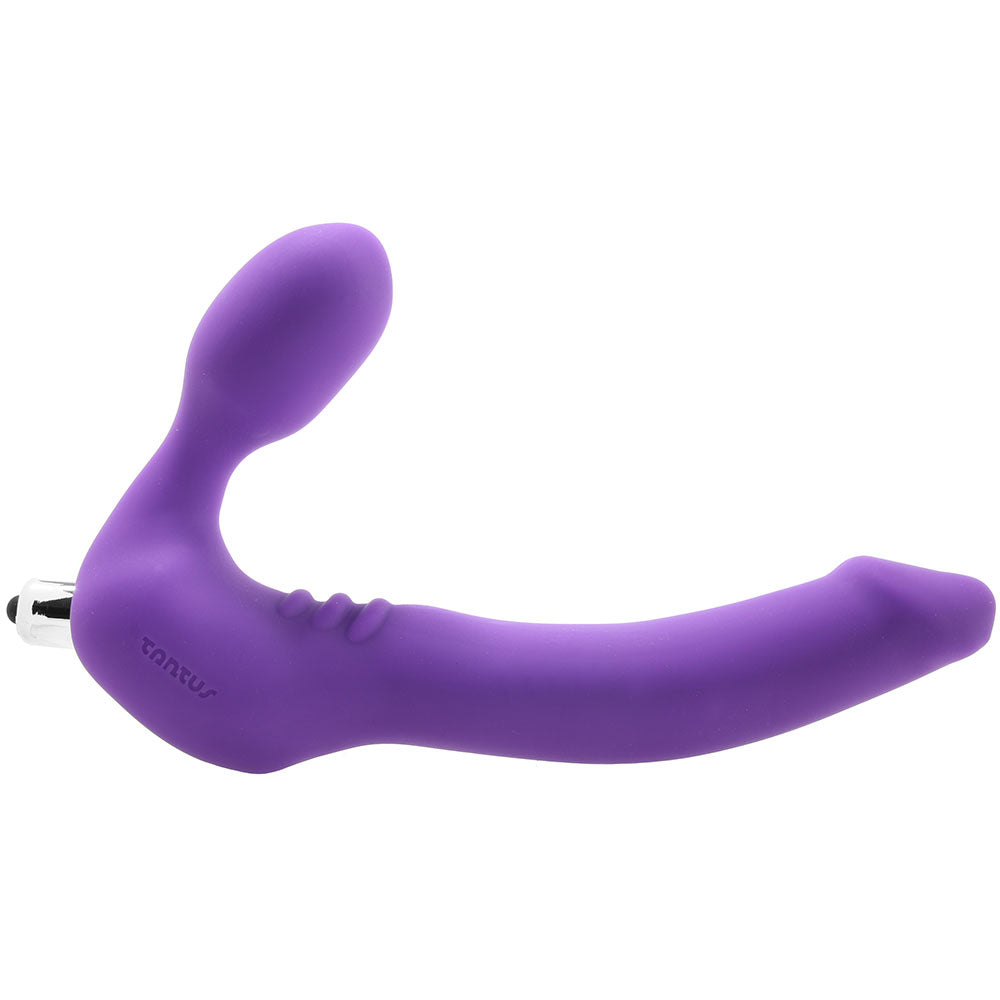 Tantus Strapless Original Double Vibrating Dildo in Violet - Vibrators - HoneyHugs Canada