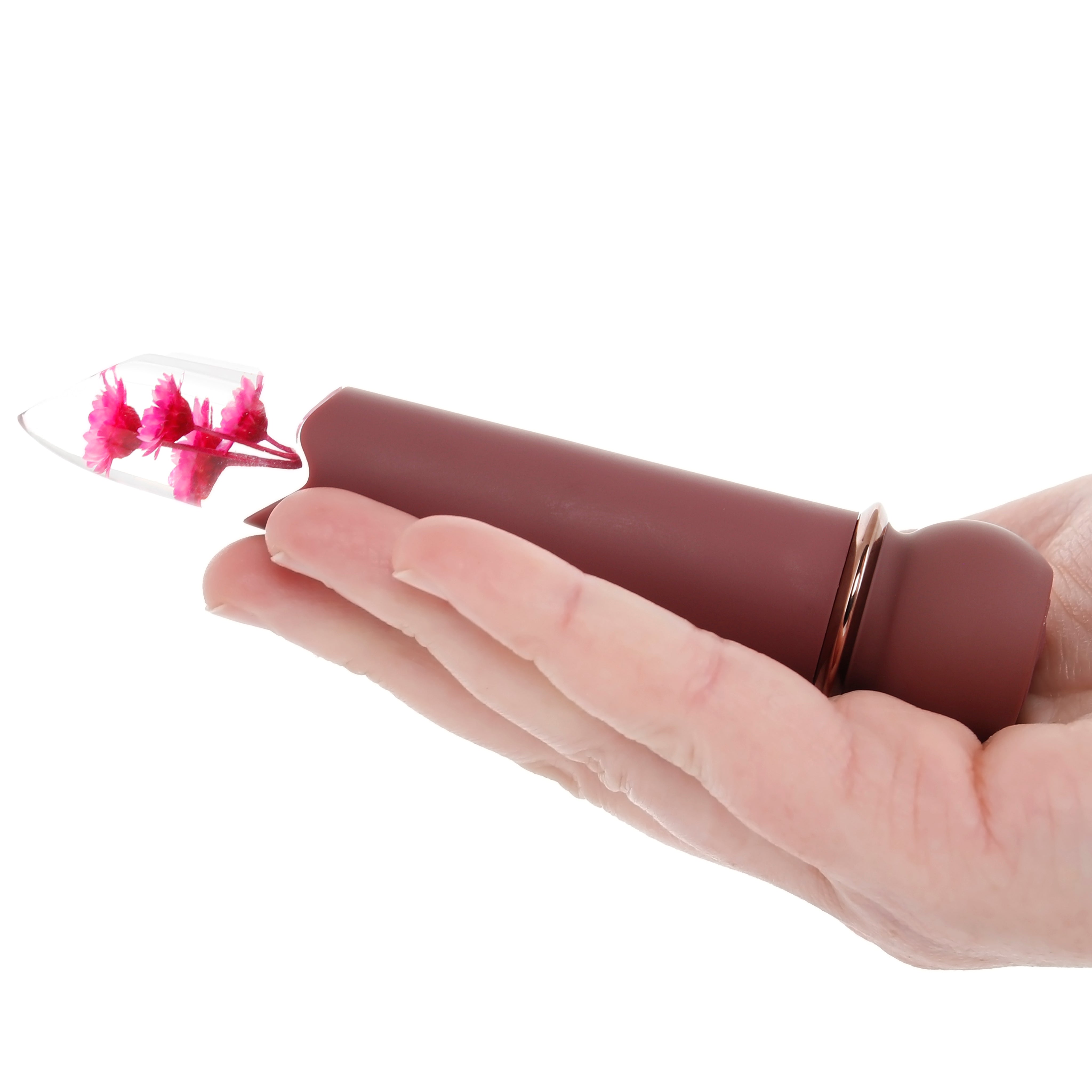 Flora Fiercely Powerful Bullet Vibe in Burgundy