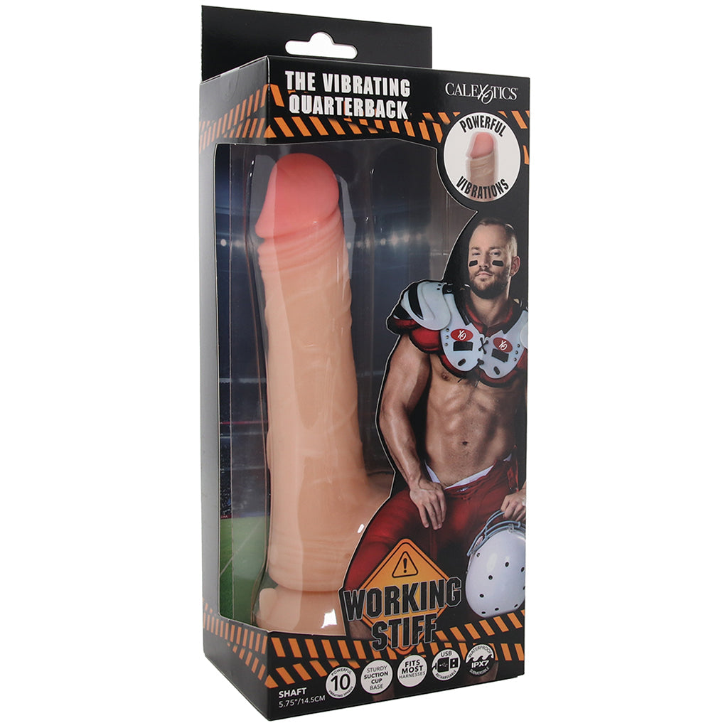 Working Stiff The Vibrating Quarterback Dildo