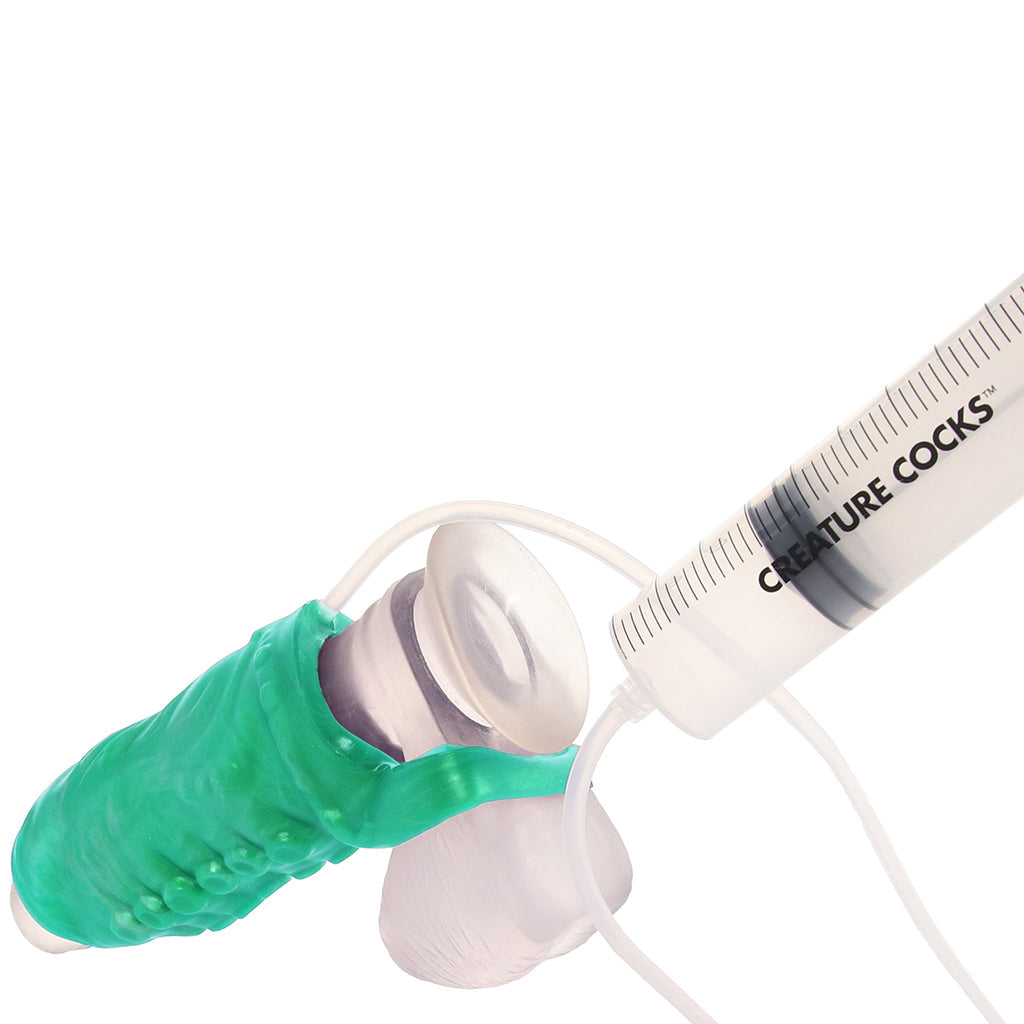 Creature Cocks Tentacle Squirting Enhancer in Green