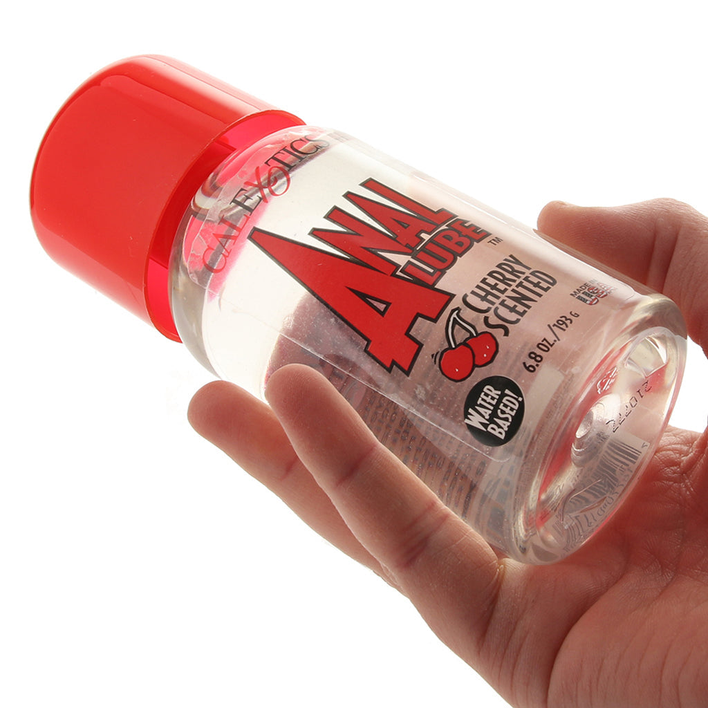 CalExotics Luscious Cherry Anal Lube - Sweet Scent & Velvet Glide (6oz)