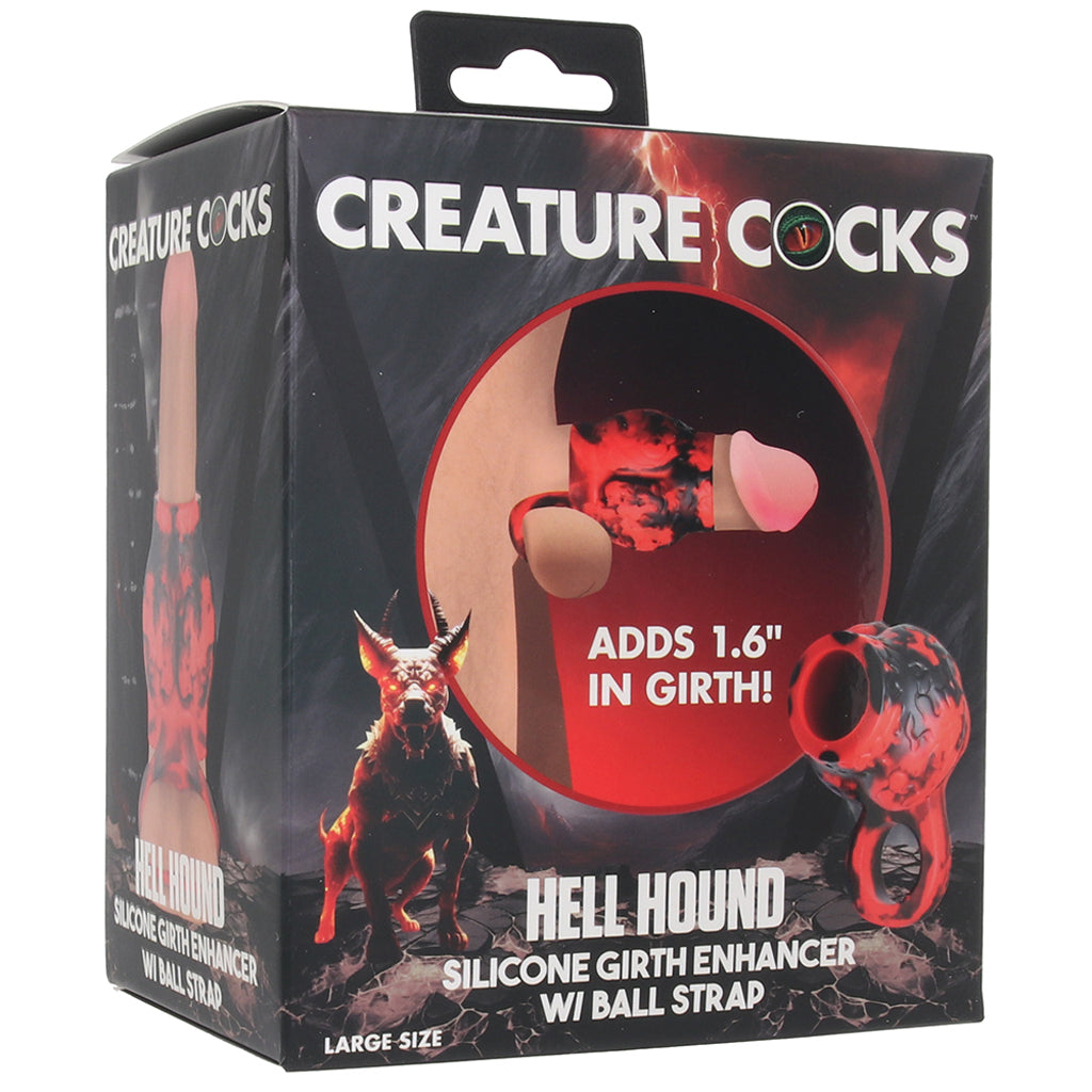 Creature Cocks Creature Cocks Hell Hound Girth Enhancer in Large - Vibrators - HoneyHugs Canada (View 6)