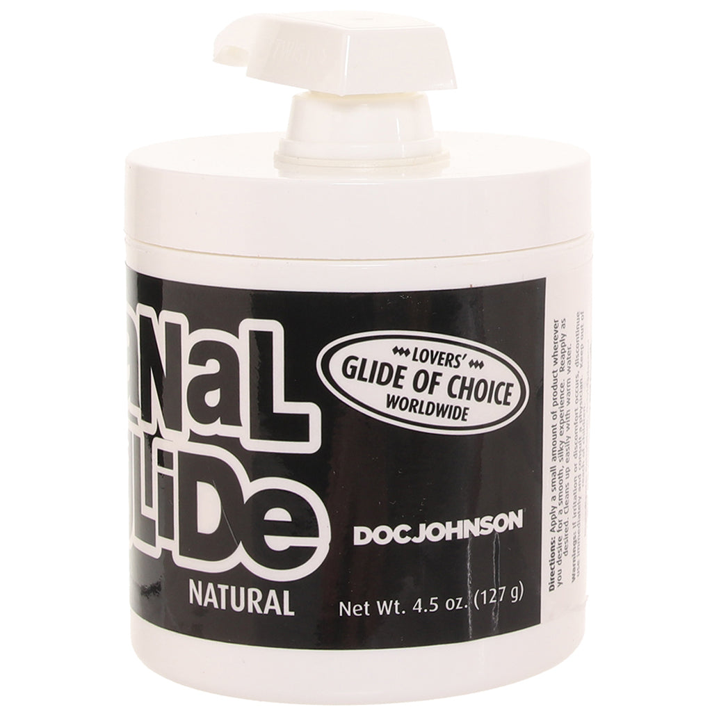 Anal Glide Natural Oil Based Lube in 4.5oz/127g