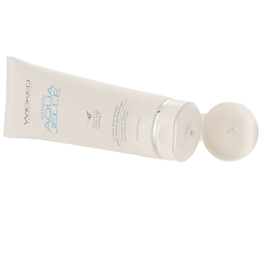 Wicked Simply Aqua Jelle Lube - Premium Water-Based Personal Lubricant for Elevated Intimacy